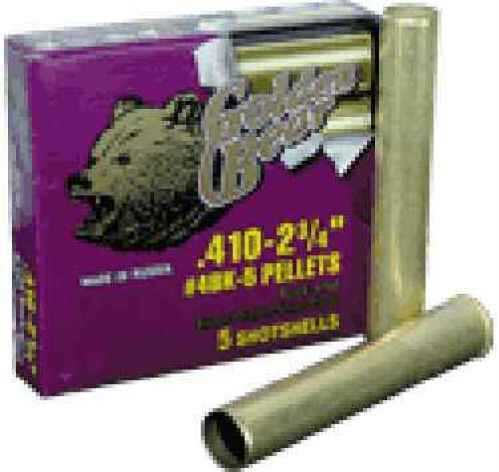 Bear Ammunition Golden 410 Gauge 2 3/4" #4 Buckshot 54Bxs/Case Ag41B5